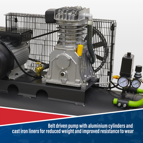 150L Belt Drive Air Compressor 3hp SAC15030B