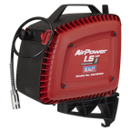 Wall Mounting Oil Free Air Compressor 1.5hp with 7m Retractable Hose Reel SAC15WM