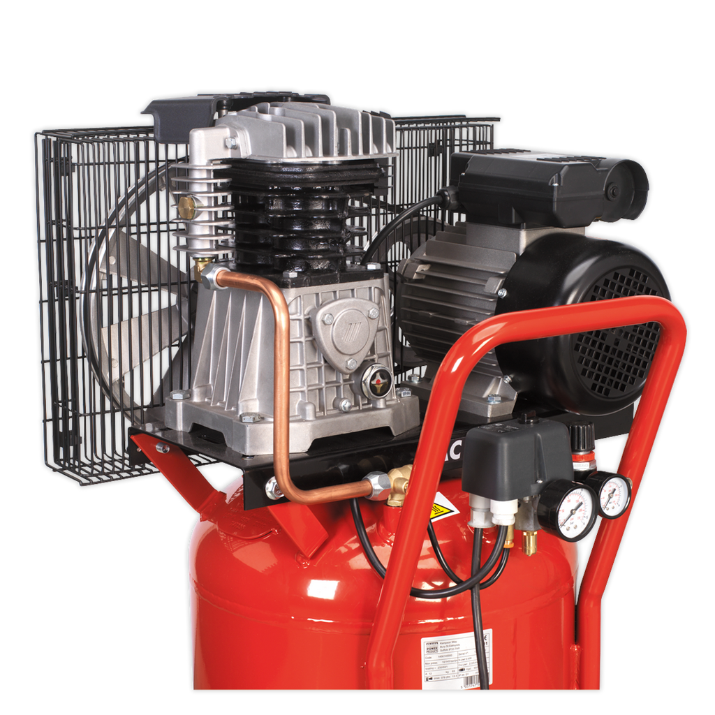 90L Belt Drive Vertical Compressor 3hp SAC1903B