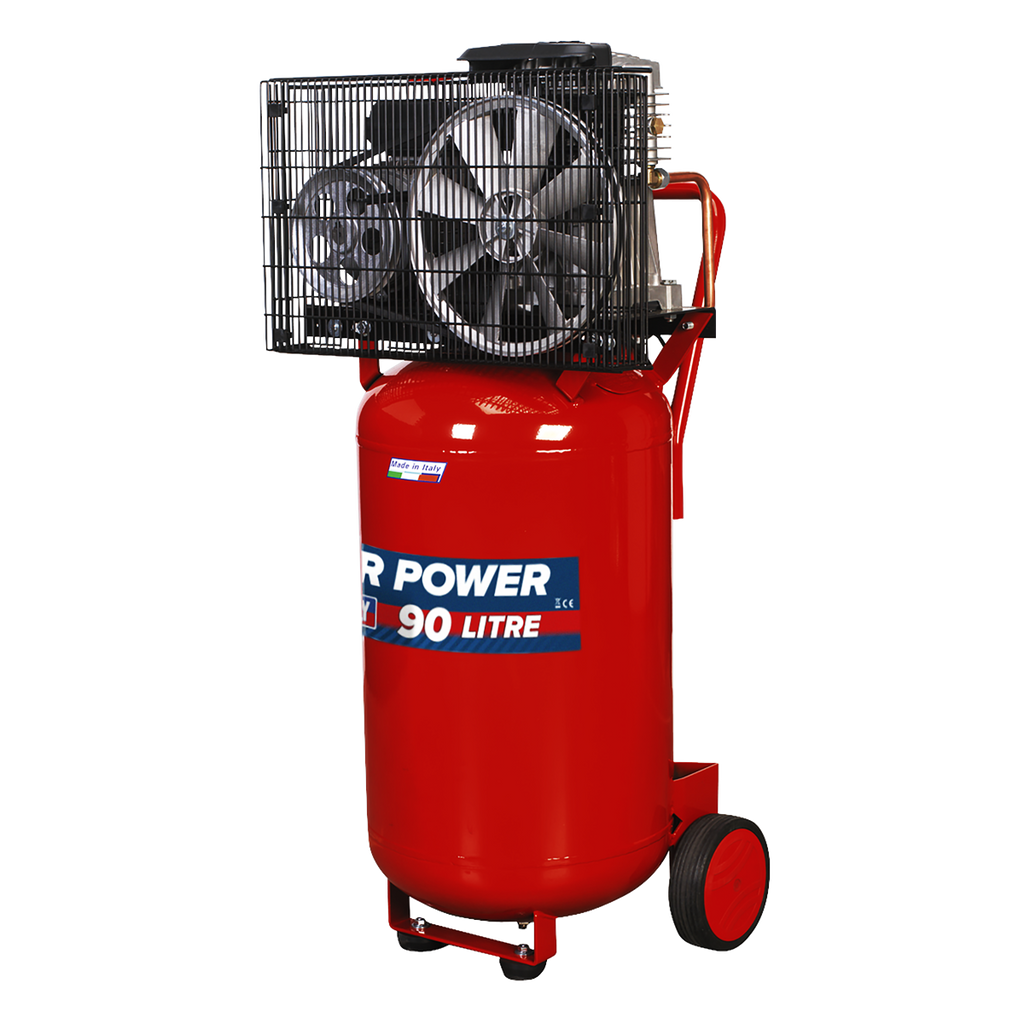 90L Belt Drive Vertical Compressor 3hp SAC1903B