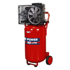 90L Belt Drive Vertical Compressor 3hp SAC1903B