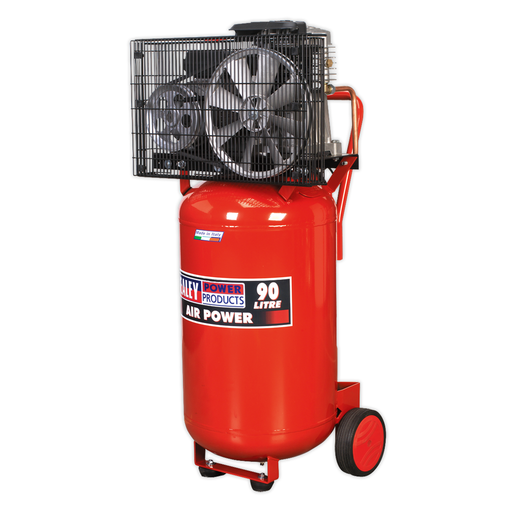 90L Belt Drive Vertical Compressor 3hp SAC1903B