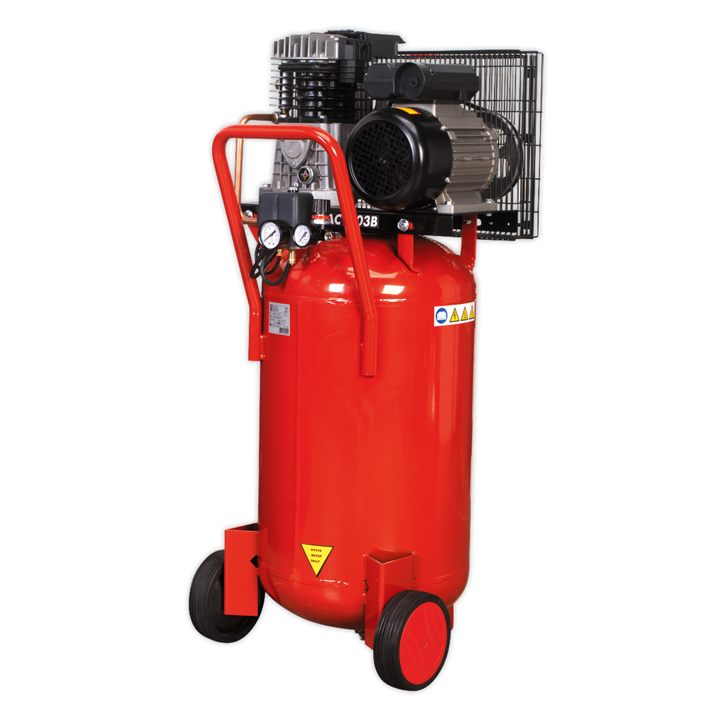 90L Belt Drive Vertical Compressor 3hp SAC1903B