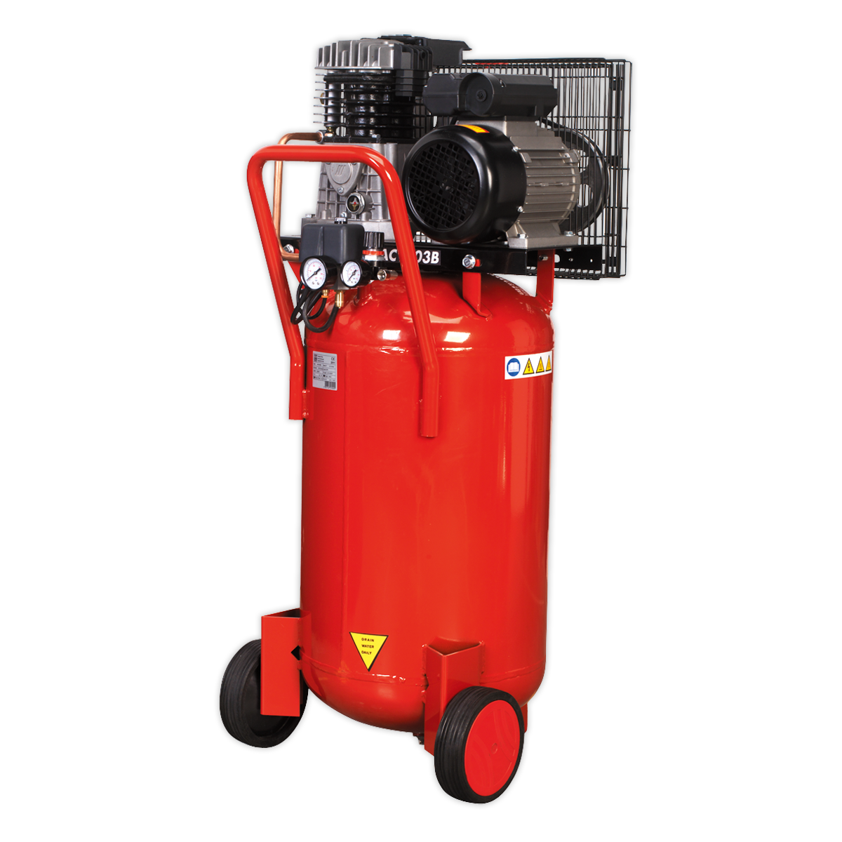 90L Belt Drive Vertical Compressor 3hp SAC1903B