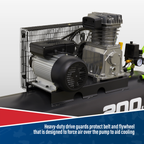 200L Belt Drive Air Compressor 3hp SAC20030B
