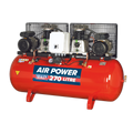 270L Belt Drive Air Compressor with Cast Cylinders 2 x 3hp SAC2276B