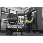 24L Low Noise Oil Free Direct Drive Air Compressor 1hp SAC2400S