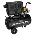 24L Low Noise Oil Free Direct Drive Air Compressor 1hp SAC2400S