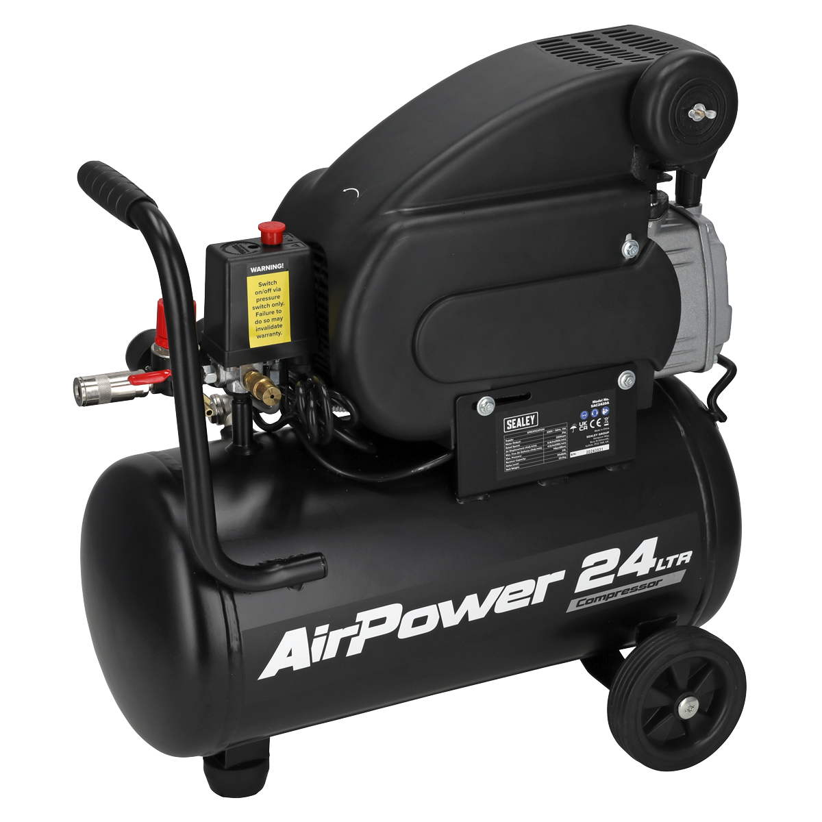 24L Direct Drive Air Compressor 2hp SAC2420A