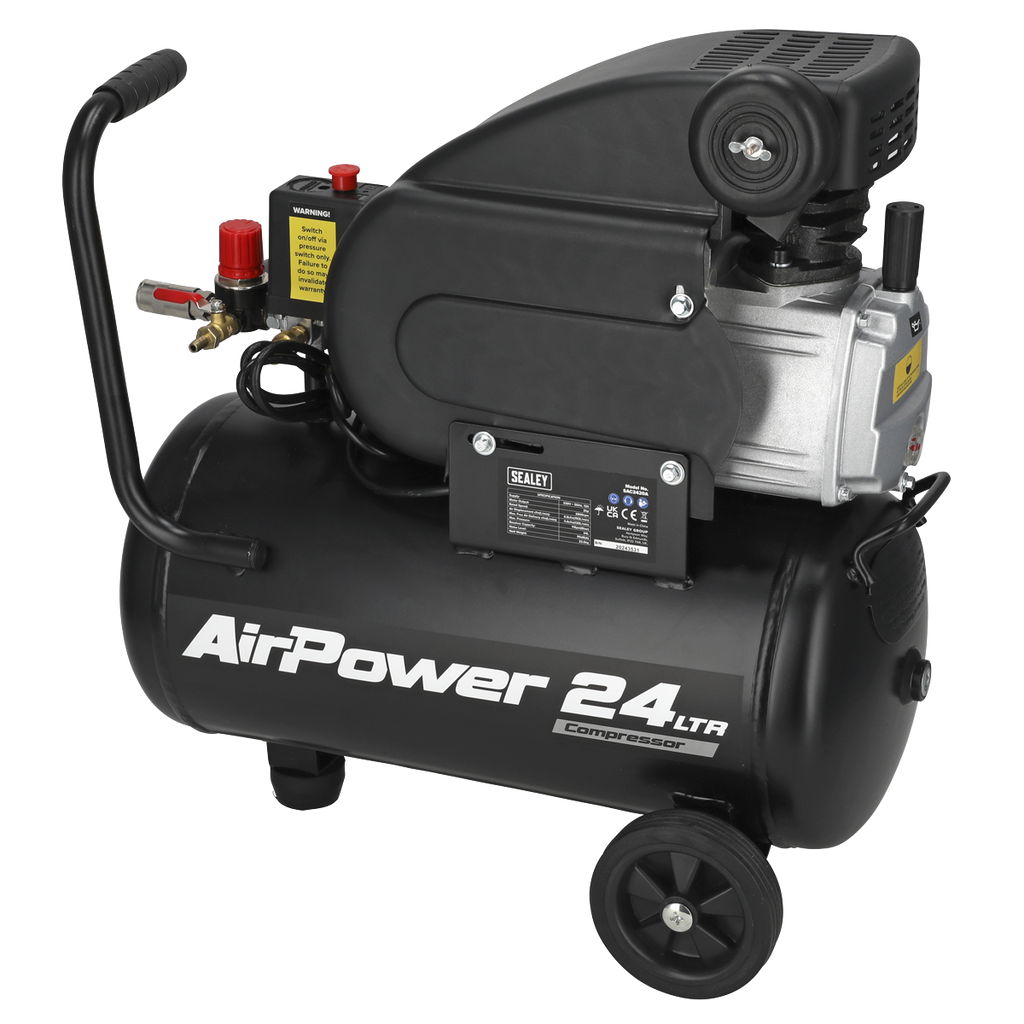 24L Direct Drive Air Compressor 2hp SAC2420A