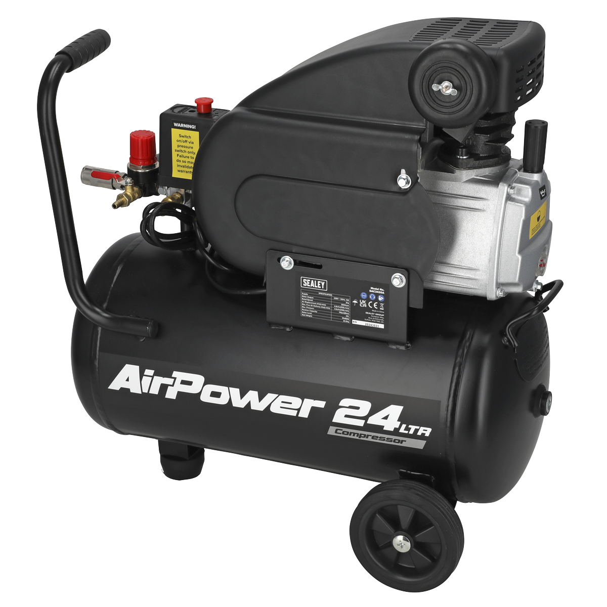 24L Direct Drive Air Compressor 2hp SAC2420A