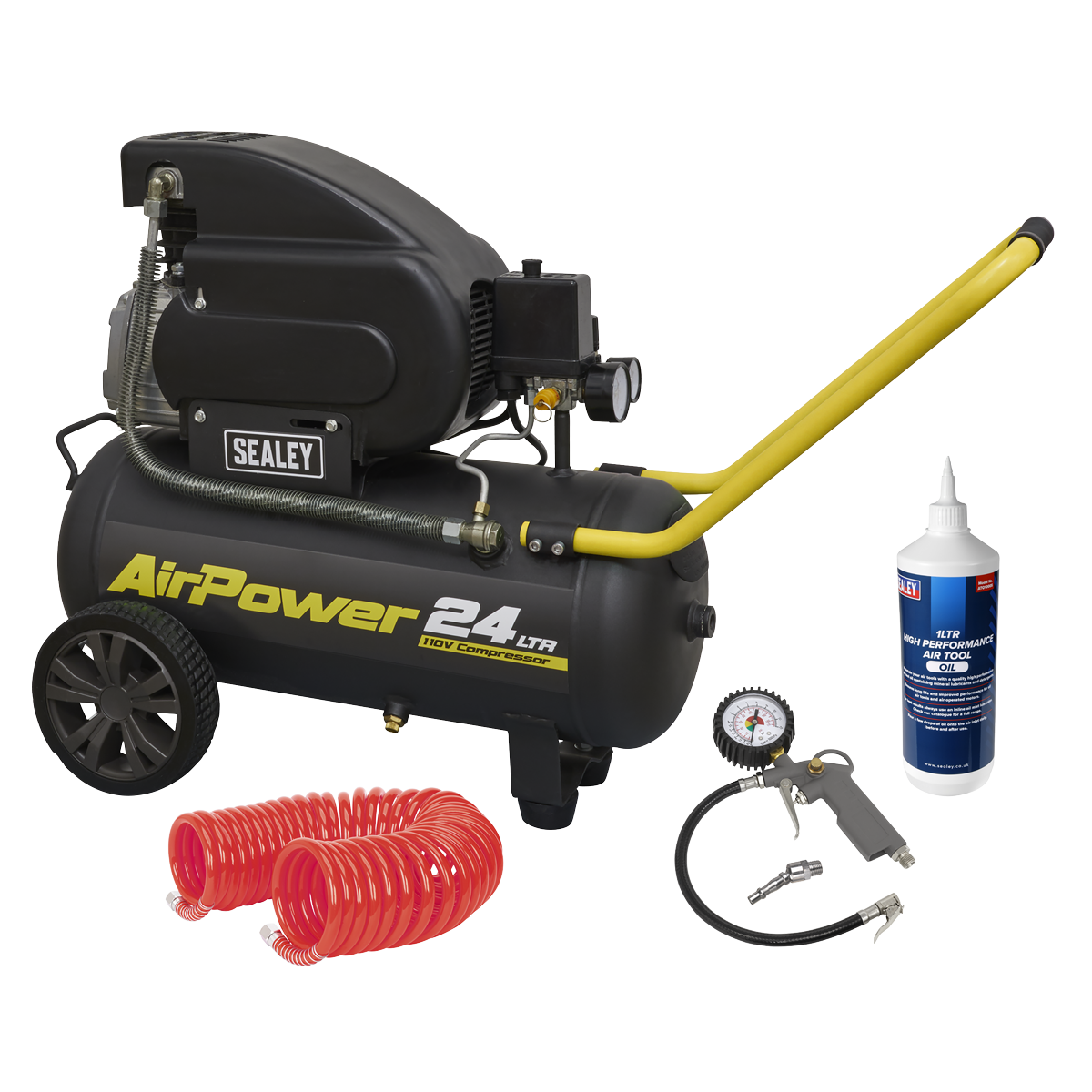 24L Direct Drive Air Compressor Combo 2hp 110V SAC2420E110VSC