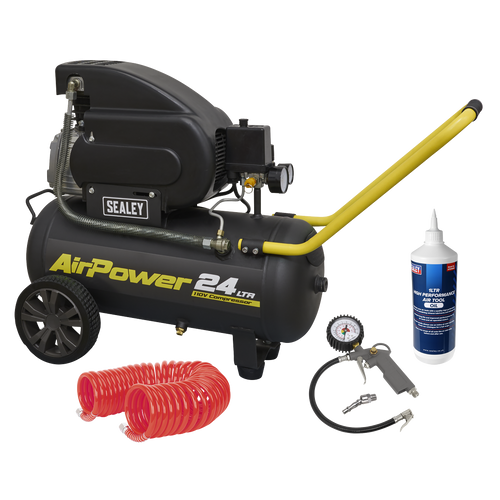 24L Direct Drive Air Compressor Combo 2hp 110V SAC2420E110VSC