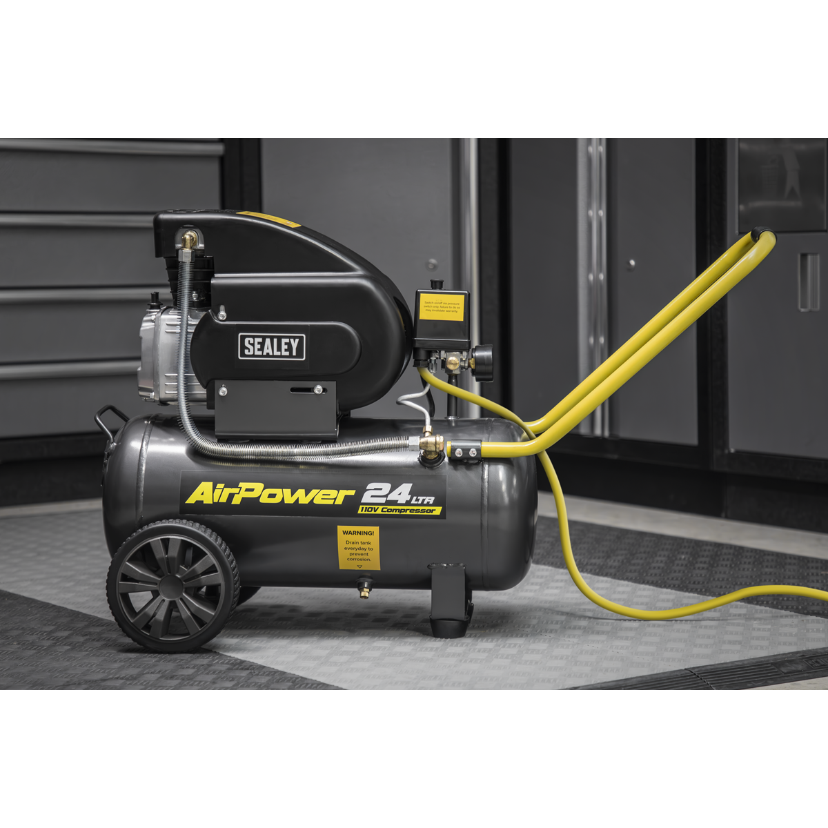 24L Direct Drive Air Compressor 2hp 110V SAC2420E110V