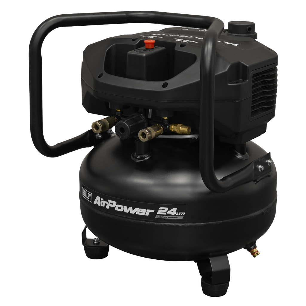 24L Oil Free Belt Drive Vertical Compressor 2hp SAC24V
