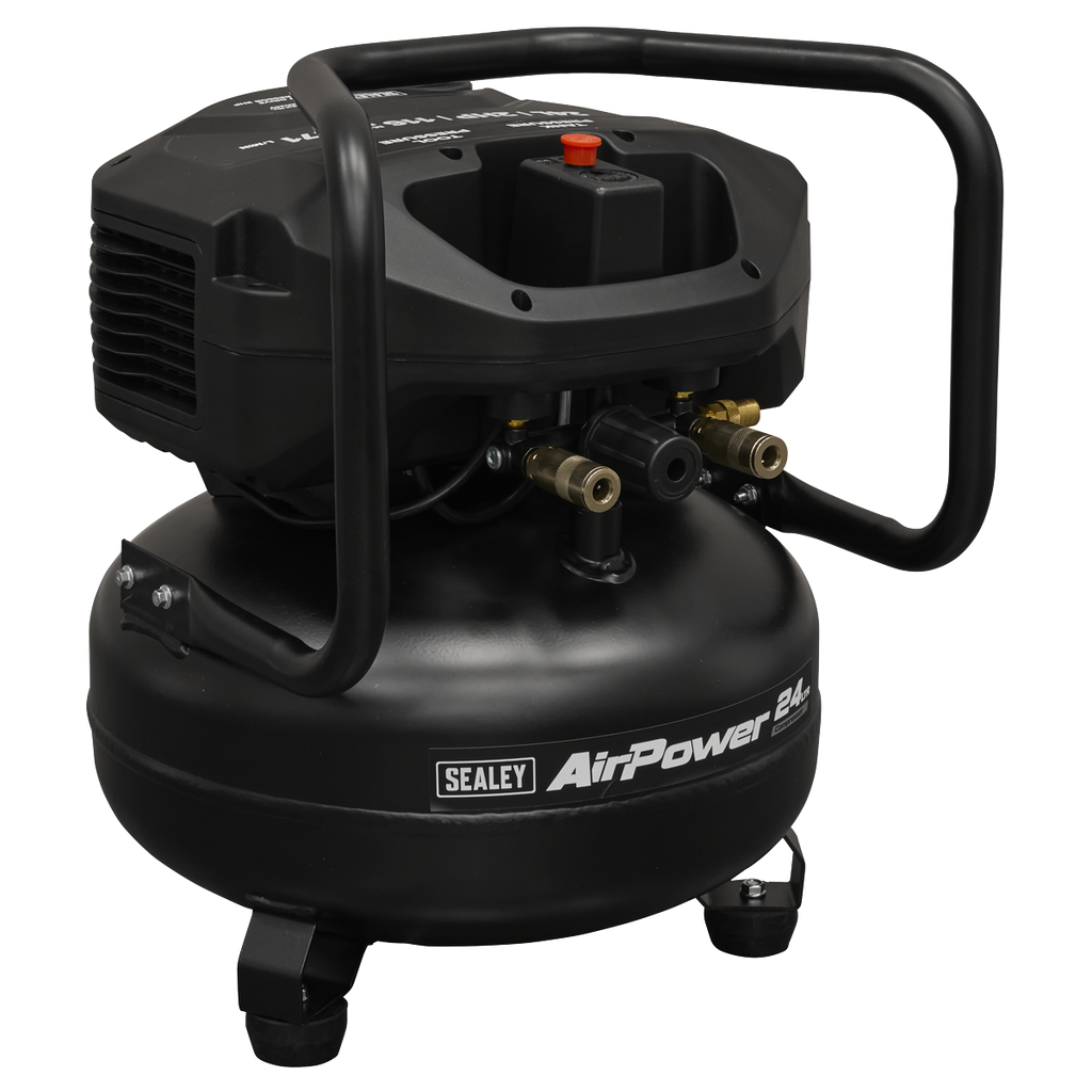 24L Oil Free Belt Drive Vertical Compressor 2hp SAC24V