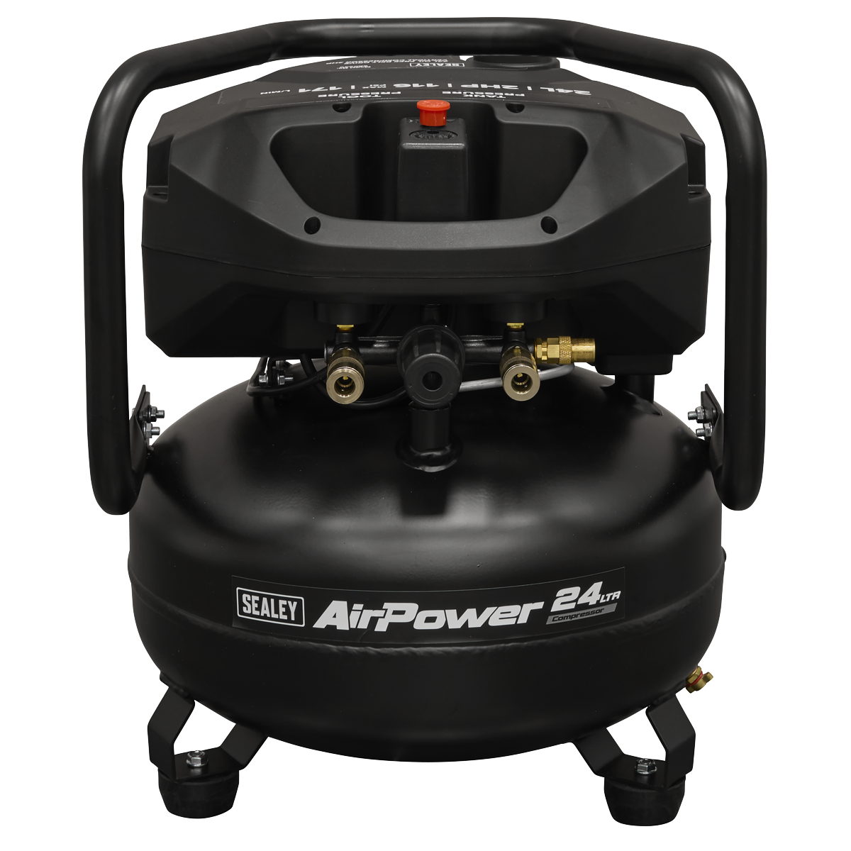 24L Oil Free Belt Drive Vertical Compressor 2hp SAC24V