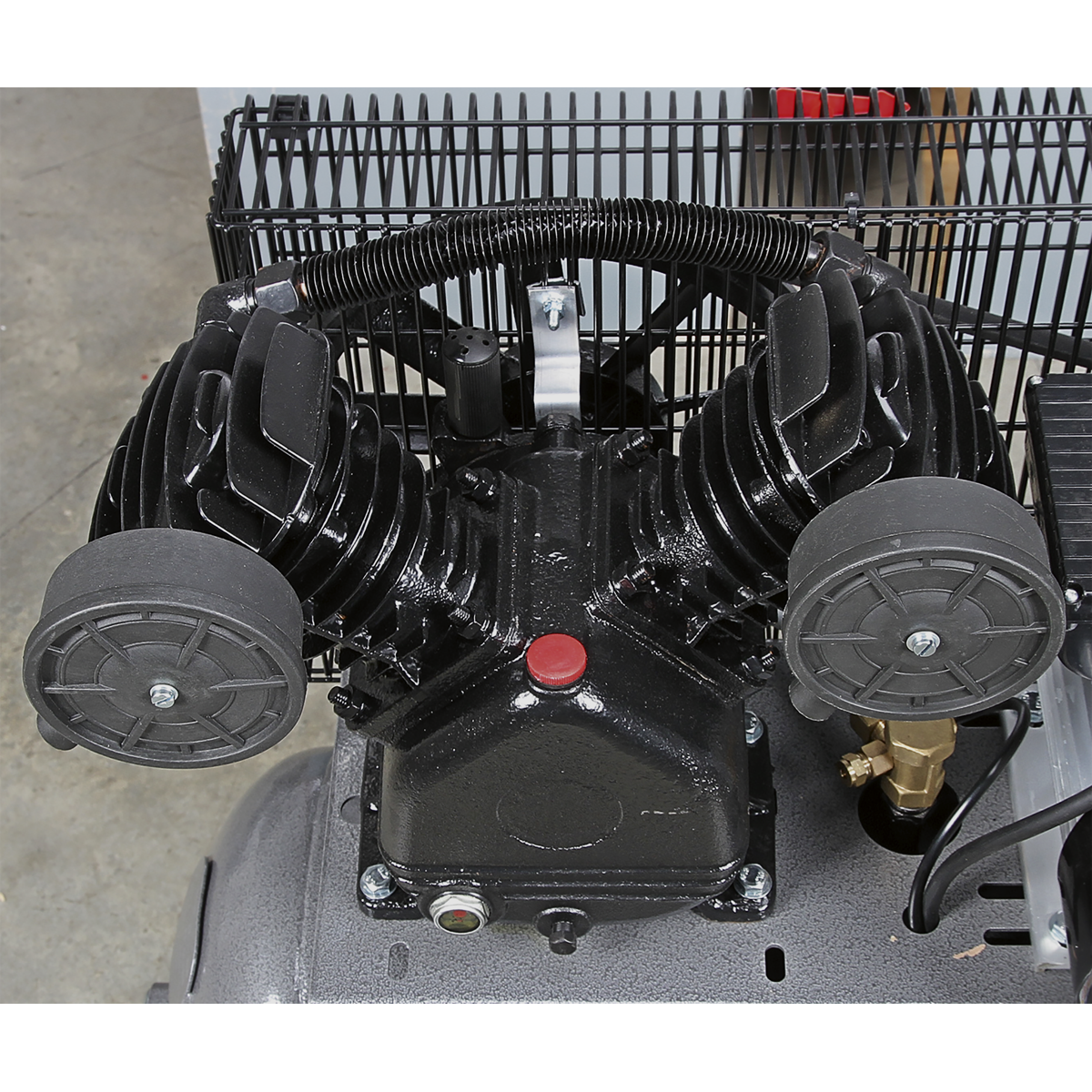 100L Belt Drive Air Compressor with Front Control Panel 3hp SAC3103B