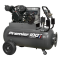100L Belt Drive Air Compressor with Front Control Panel 3hp SAC3103B