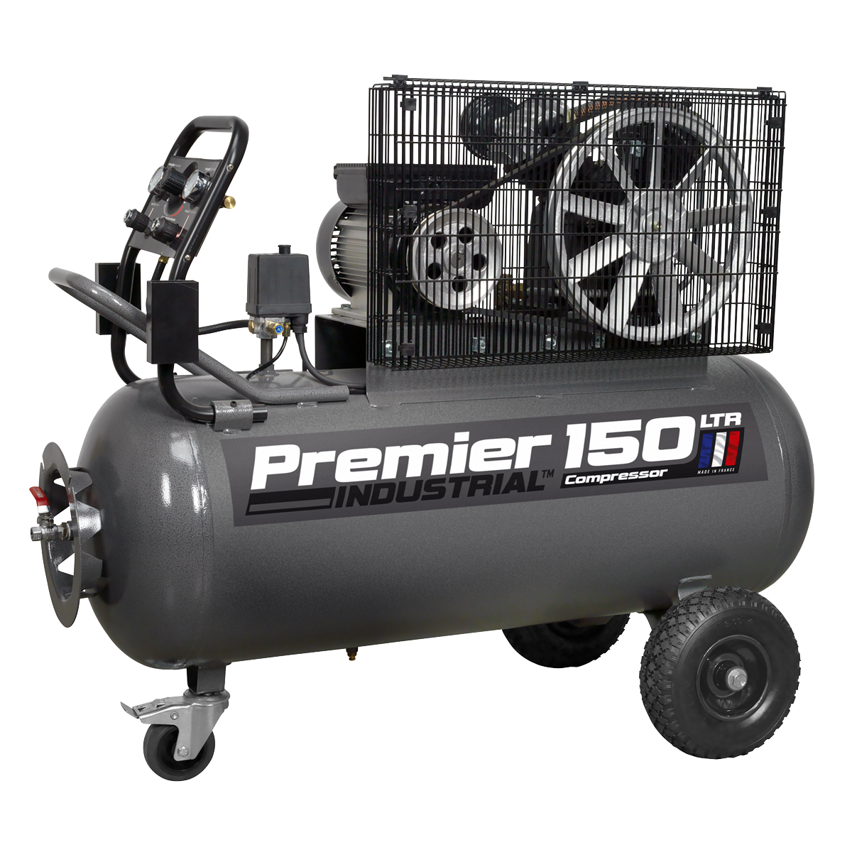 150L Belt Drive Air Compressor with Front Control Panel 3hp SAC3153B