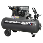 200L Belt Drive Air Compressor with Front Control Panel 3hp SAC3203B