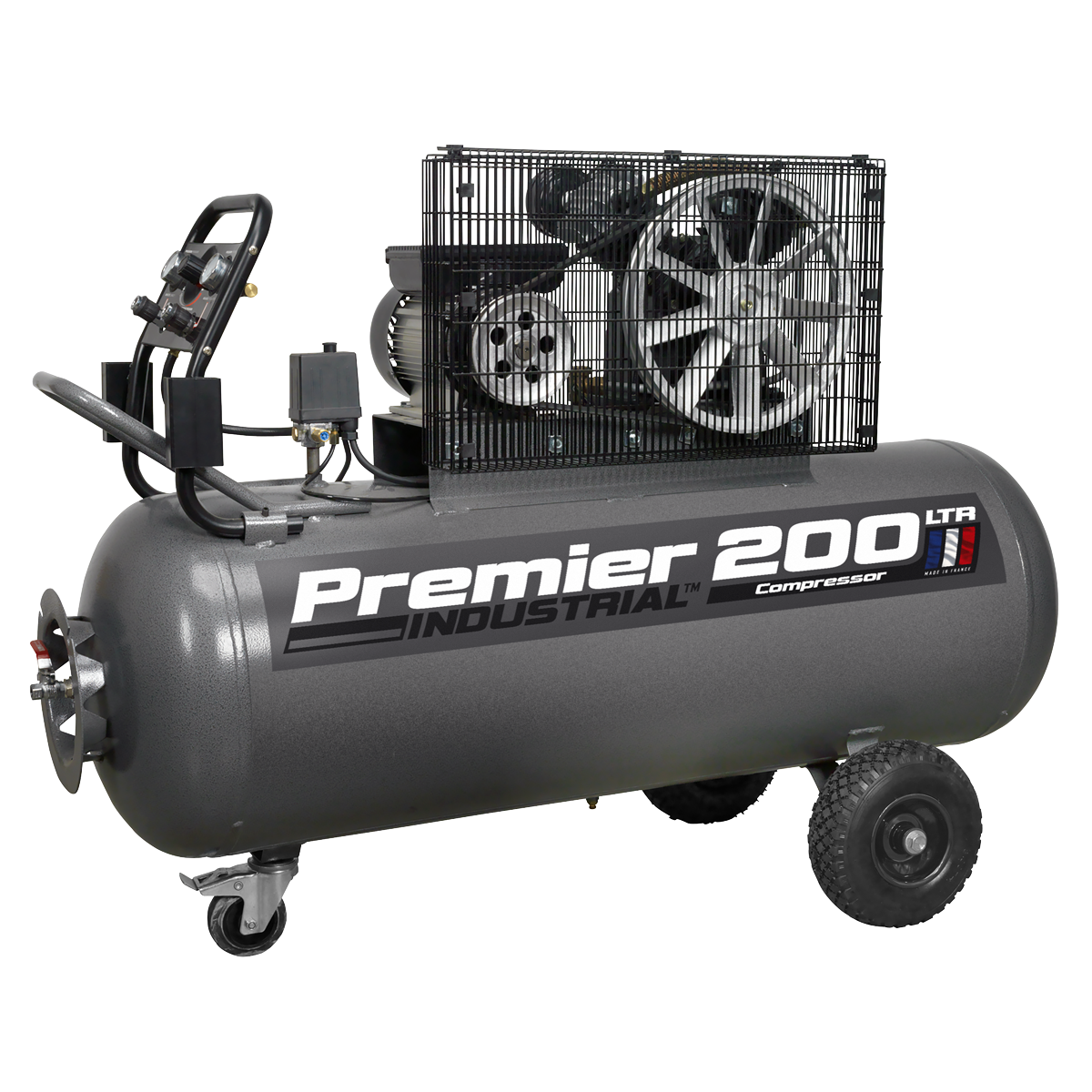 200L Belt Drive Air Compressor with Front Control Panel 3hp SAC3203B