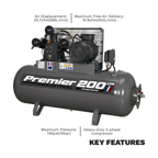 200L Belt Drive Air Compressor 5.5hp SAC32055B