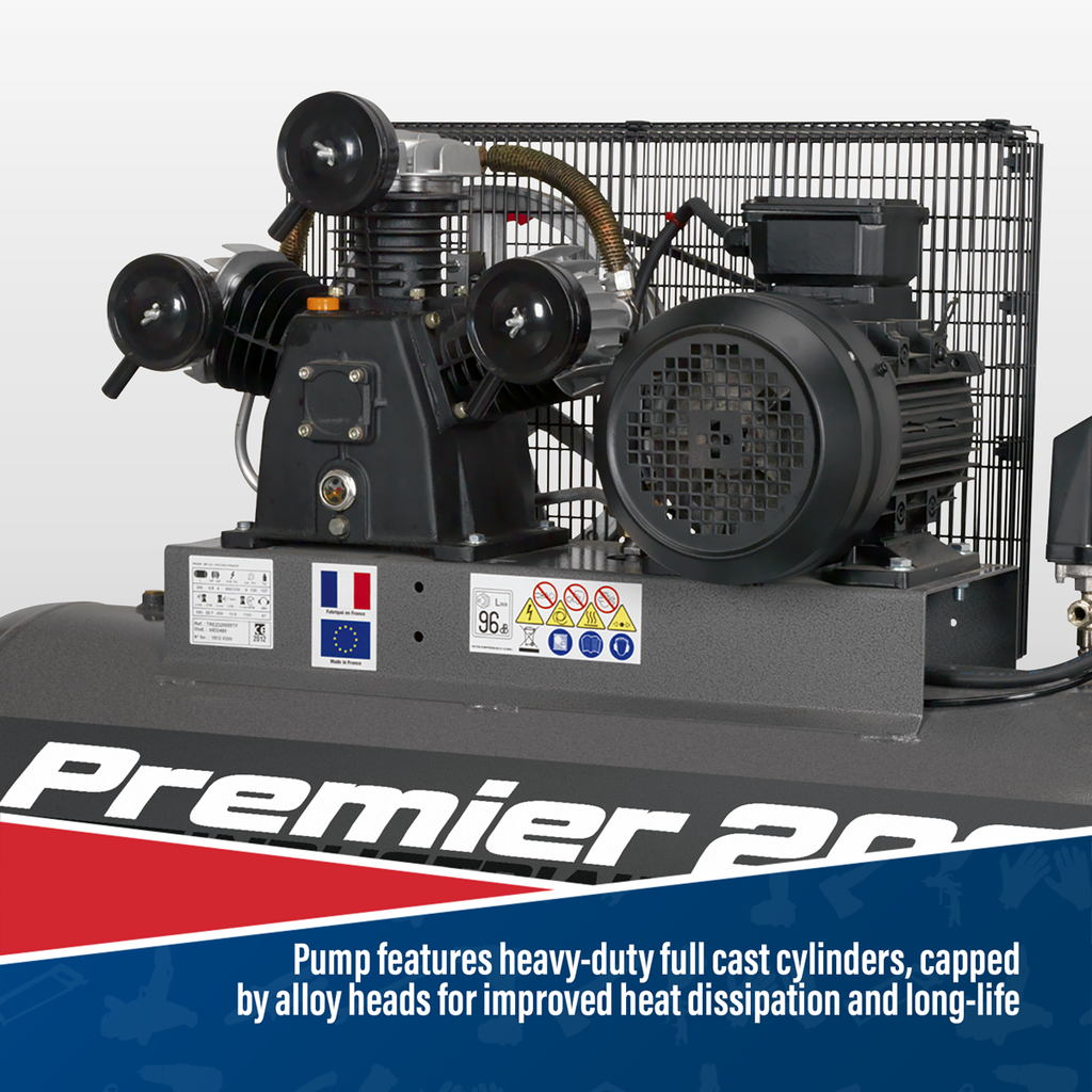 200L Belt Drive Air Compressor 5.5hp SAC32055B