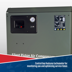 270L Low Noise Belt Drive Air Compressor with Cast Cylinders 5.5hp 2-Stage SAC42755BLN