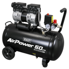 50L Low Noise Oil Free Direct Drive Air Compressor 1hp SAC5000S