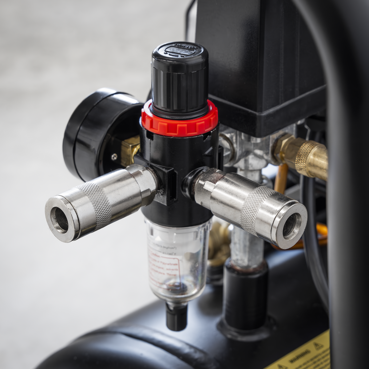 50L Low Noise Oil Free Direct Drive Air Compressor 2 x 2hp SAC5001S