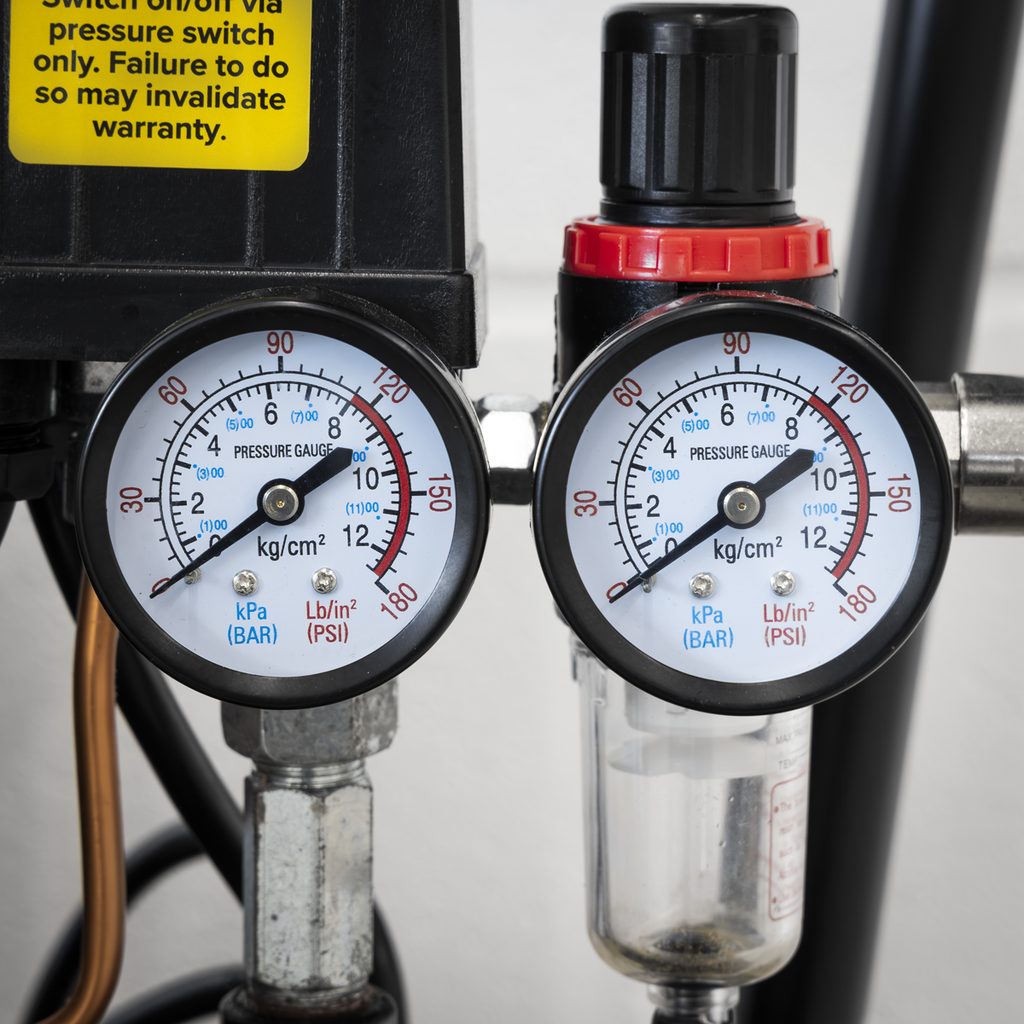 50L Low Noise Oil Free Direct Drive Air Compressor 2 x 2hp SAC5001S