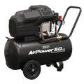 50L Oil Free V-Twin Direct Drive Air Compressor 3hp SAC5002