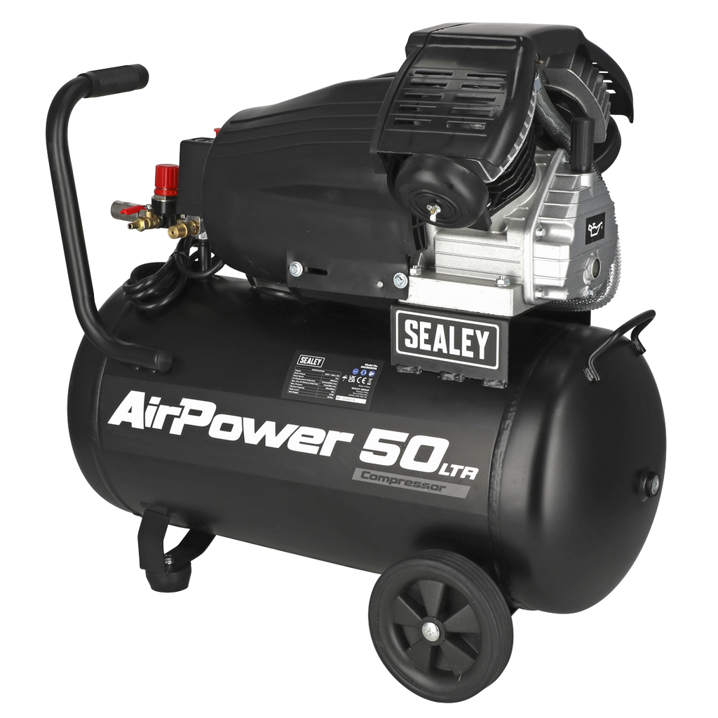 50L V-Twin Direct Drive Air Compressor 3hp SAC5030VA