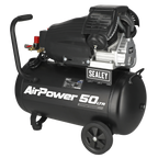 50L V-Twin Direct Drive Air Compressor 3hp SAC5030VA