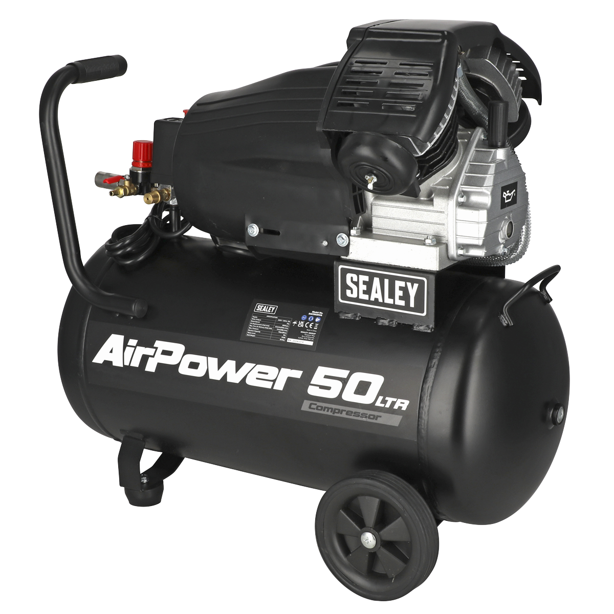 50L V-Twin Direct Drive Air Compressor 3hp SAC5030VA