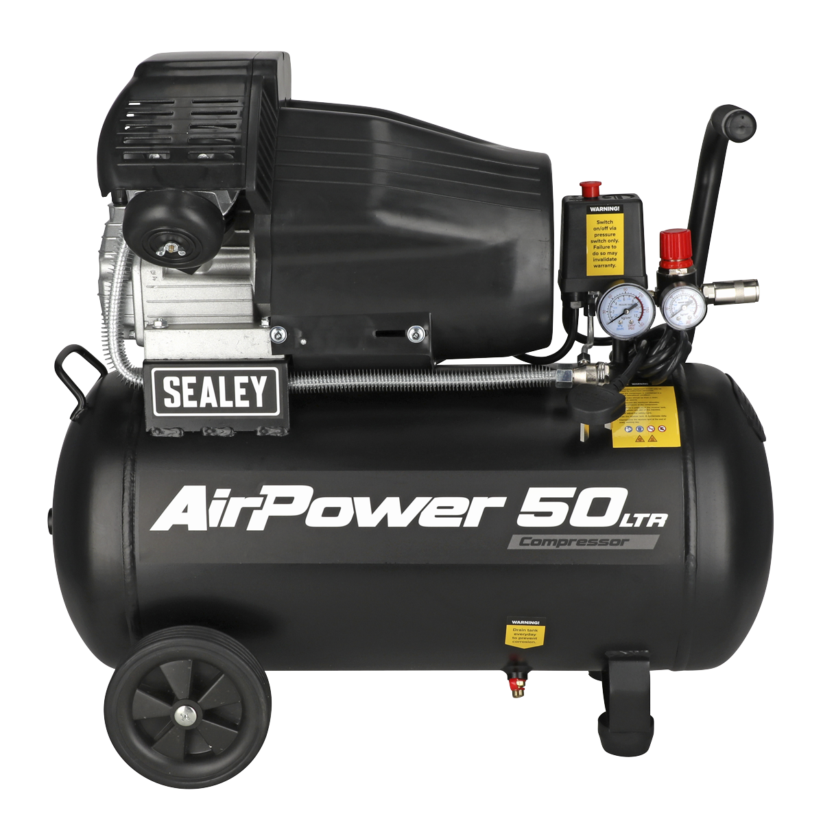 50L V-Twin Direct Drive Air Compressor 3hp SAC5030VA