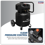 50L Oil Free Belt Drive Vertical Compressor 2hp SAC50V