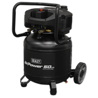 50L Oil Free Belt Drive Vertical Compressor 2hp SAC50V