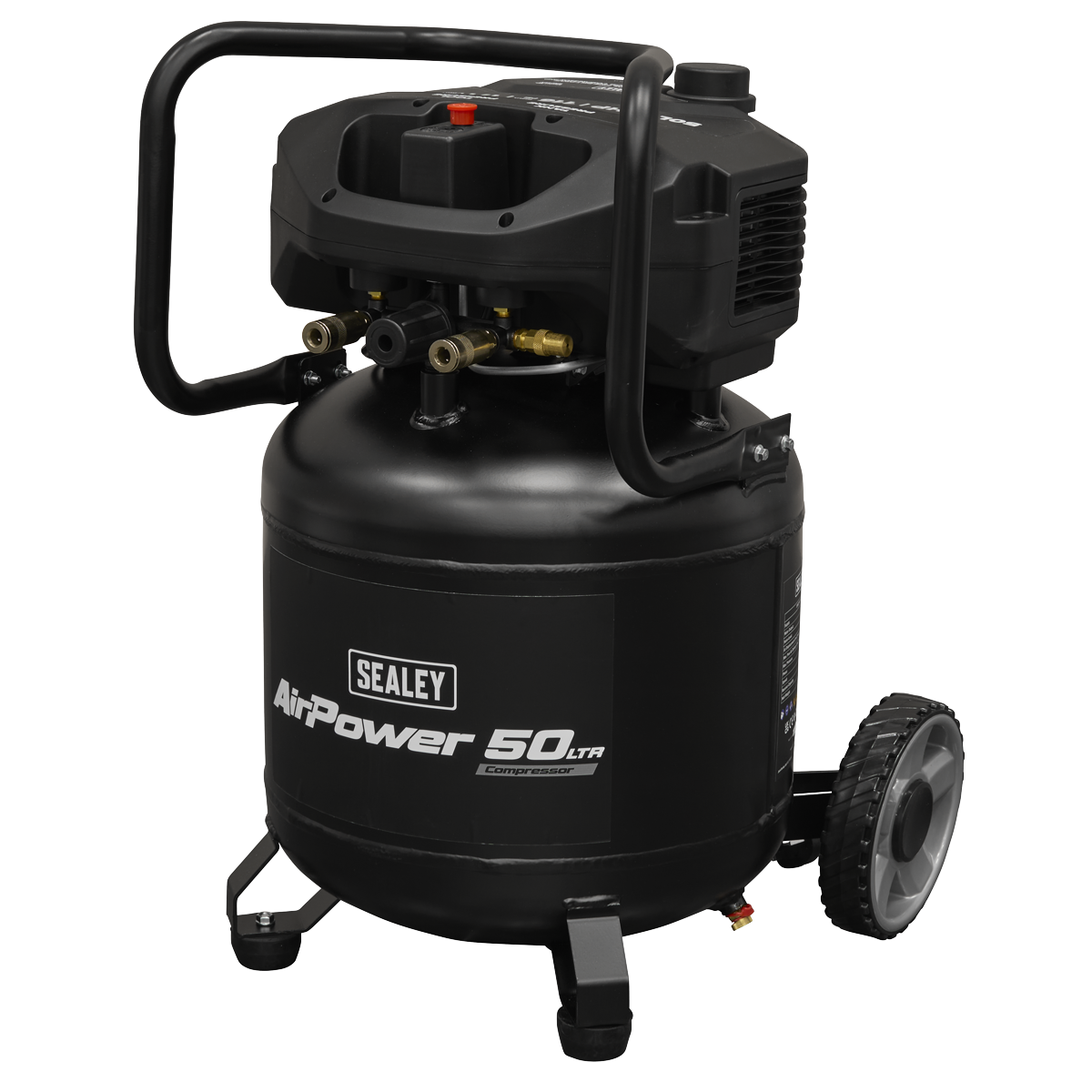 50L Oil Free Belt Drive Vertical Compressor 2hp SAC50V