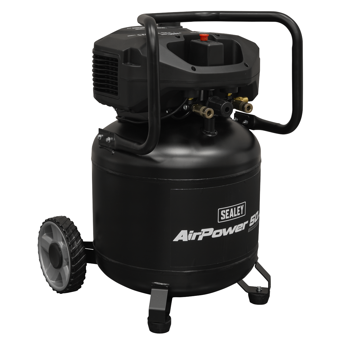 50L Oil Free Belt Drive Vertical Compressor 2hp SAC50V