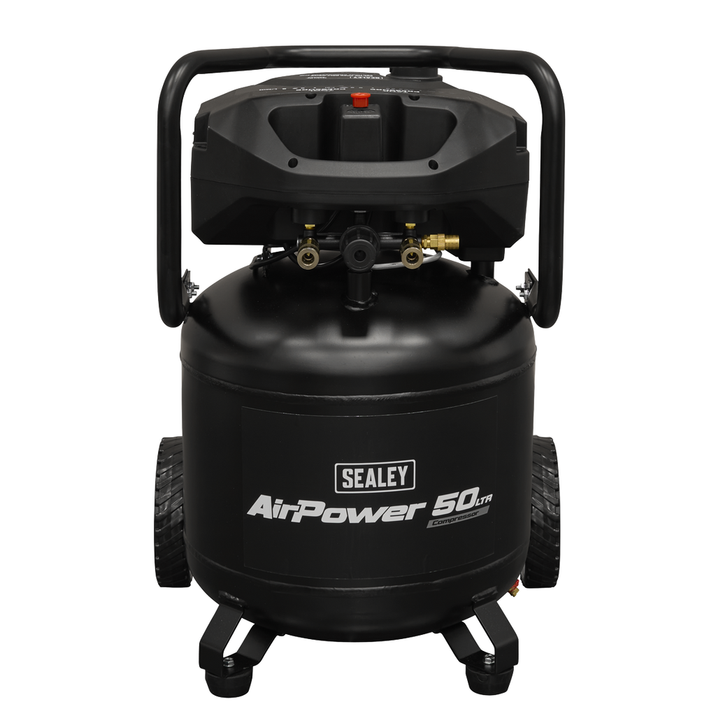 50L Oil Free Belt Drive Vertical Compressor 2hp SAC50V