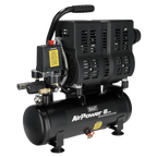 6L Oil Free Low Noise Direct Drive Air Compressor 1hp SAC6000S