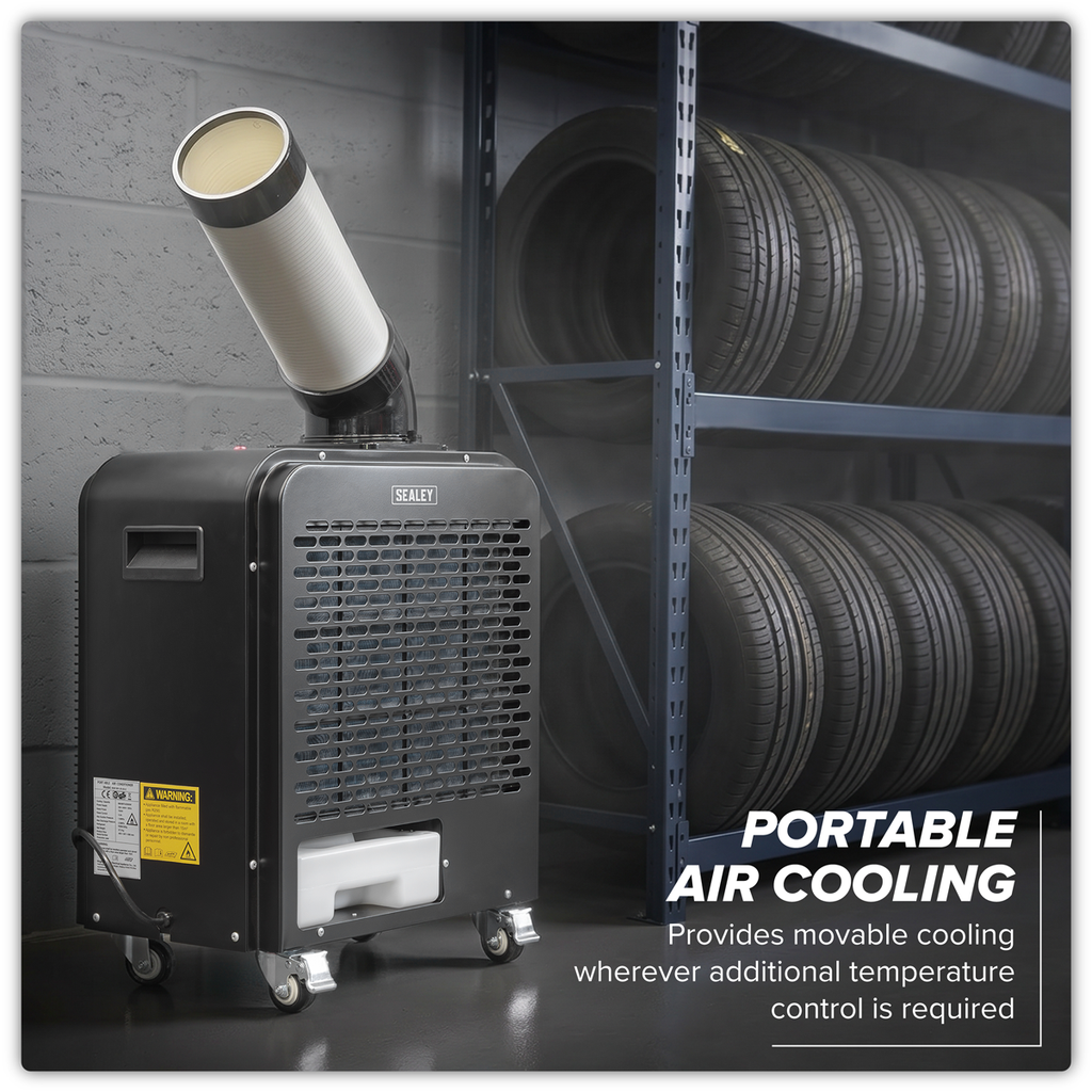 Industrial Spot Cooler Air Conditioner/Air Cooler 6,800Btu/hr (2kW) SAC7001