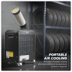Industrial Spot Cooler Air Conditioner/Air Cooler 6,800Btu/hr (2kW) SAC7001