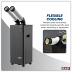 Industrial Spot Cooler Air Conditioner/Dehumidifier/Air Cooler 8,500Btu/hr (2.5kW) SAC8500
