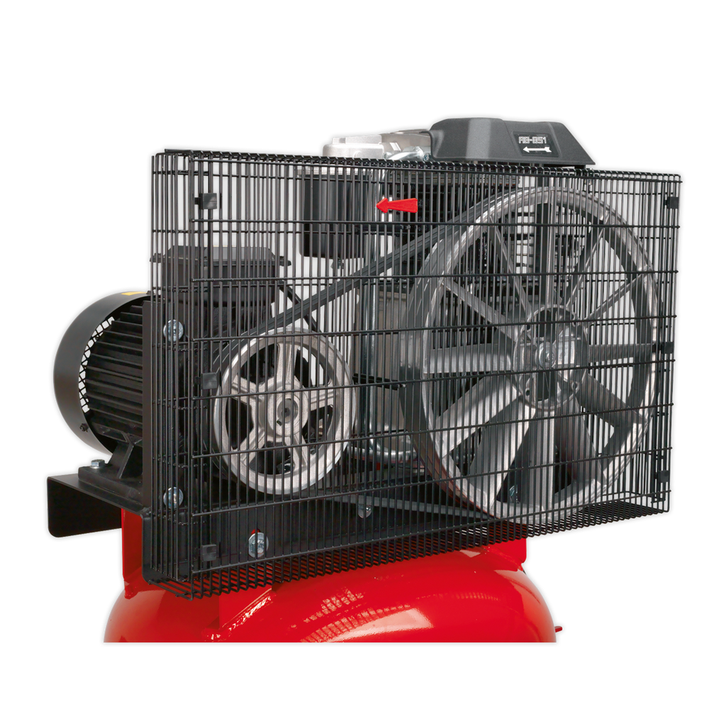 270L Vertical Belt Drive Air Compressor with Cast Cylinders 7.5hp 2-Stage SACV52775B