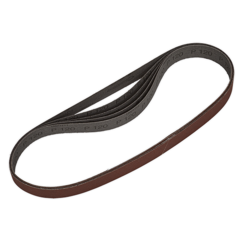 25 x 762mm Sanding Belt 120Grit - Pack of 5 SB0019