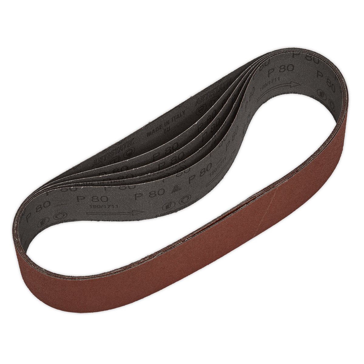 50 x 686mm Sanding Belt 80Grit - Pack of 5 SB007