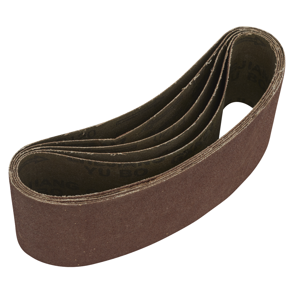 76 x 457mm Sanding Belt 120Grit - Pack of 5 SB120457
